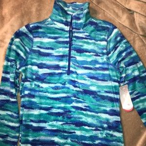 Bright Blue Half Zip Pullover